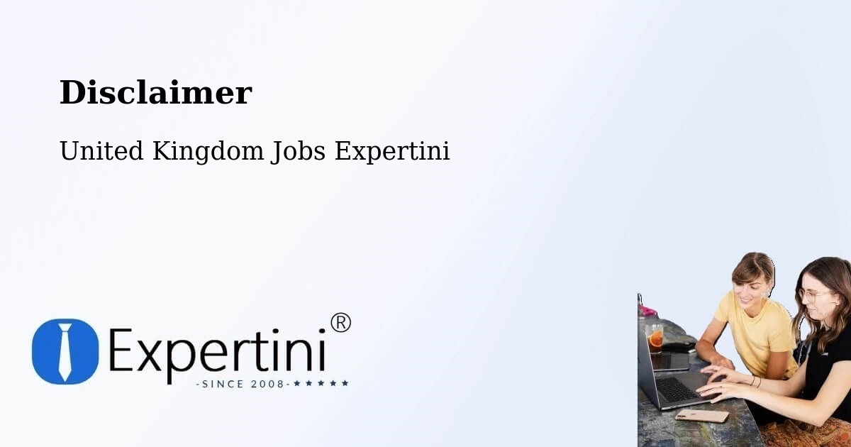 Disclaimer – Otley - United Kingdom Jobs Expertini